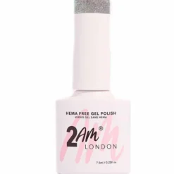 2AM London The Glow Up Collection Reflective Glitter Gel Polish - Just a Girl 7.5ml