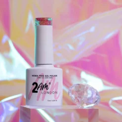 2AM London The Glow Up Collection Reflective Glitter Gel Polish - Just a Girl 7.5ml