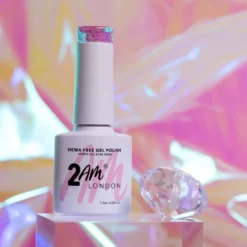 2AM London The Glow Up Collection Reflective Glitter Gel Polish - Just a Girl 7.5ml
