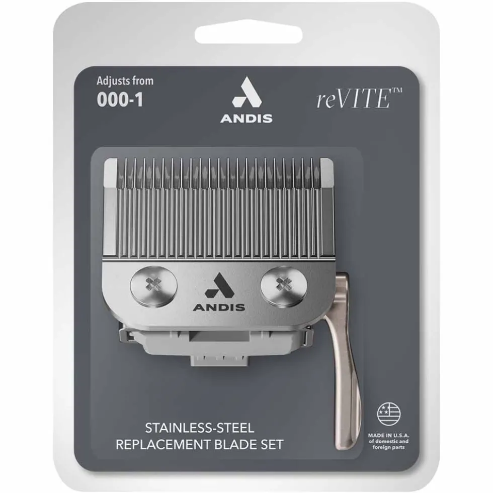 Andis Revite Stainless Steel Replacement Taper Blade