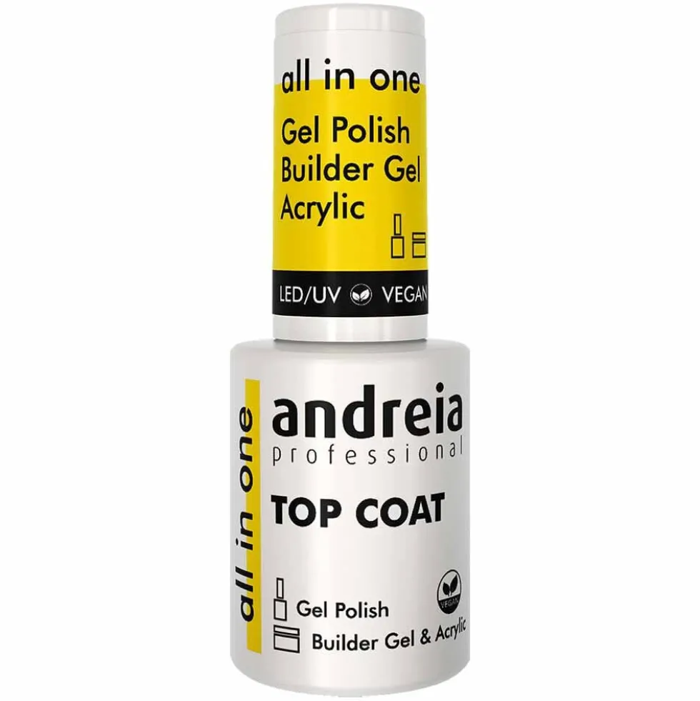 Andreia Professional All In One Top Coat, 10.5ml
