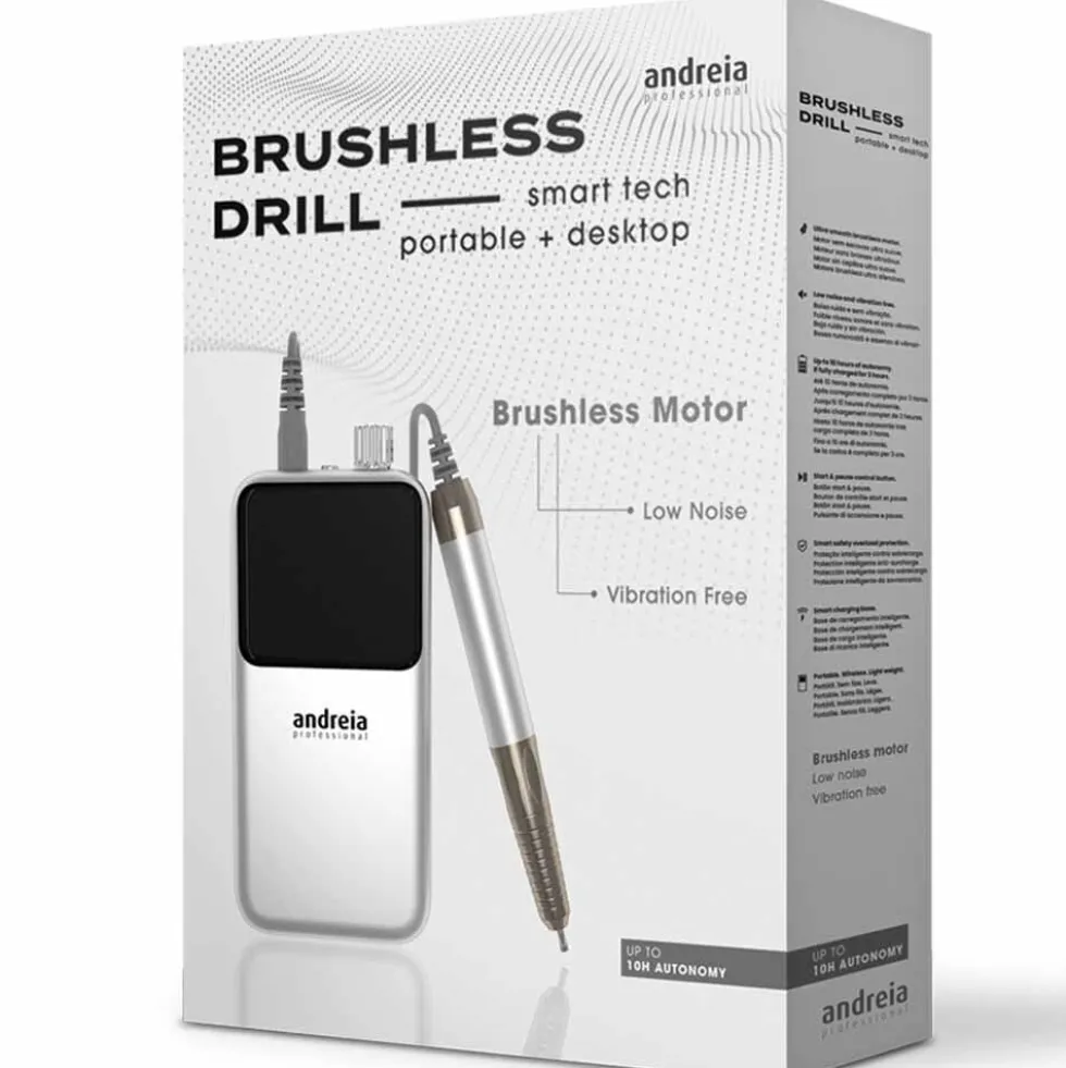 Andreia Professional Brushless Drill - Portable Nail Polishing Equipment