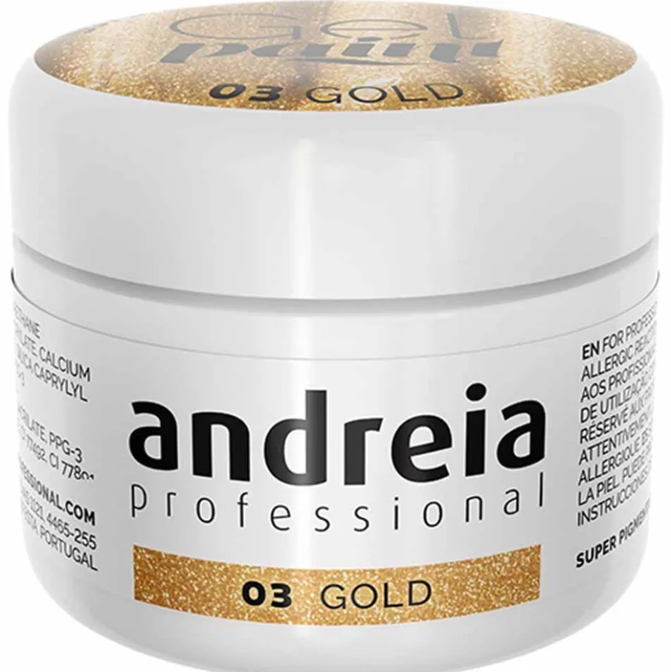 Andreia Professional Gel Paint 01 White, 4ml