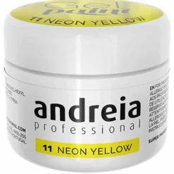 Andreia Professional Gel Paint 11 Neon Yellow, 4ml