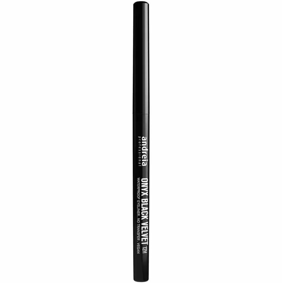 Andreia Professional Onyx Black Velvet 12H, Waterproof Eyeliner - Onyx Black 0.31g