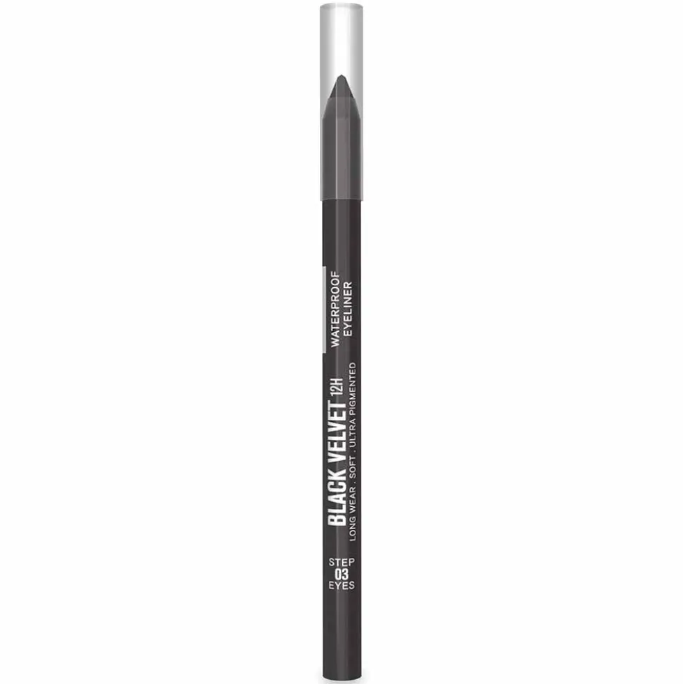 Andreia Professional Onyx Black Velvet 12H, Waterproof Eyeliner - Onyx Black 0.31g