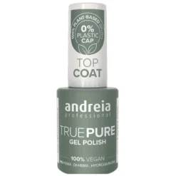 Andreia Professional True Pure Top Coat - Hema Free Gel Polish, 10.5ml
