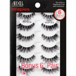 Ardell Demi Wispies False Strip Lashes, Pack of 6