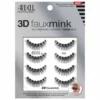 Ardell 3D Faux Mink Strip Lashes, Pack of 4