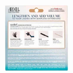Ardell Seamless Underlash Extensions FauxMink D Curl, 48-Count
