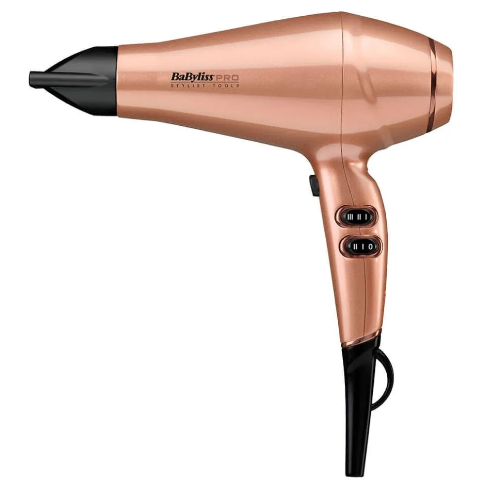 BaByliss PRO Keratin Lustre Dryer Rose Gold web only