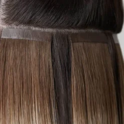 Beauty Works Celebrity Choice Slimline Tape Human Hair Extensions 20 Inch - Amber 48g
