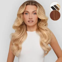 Beauty Works Celebrity Choice Slimline Tape Human Hair Extensions 20 Inch - Amber 48g