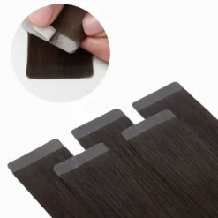 Beauty Works Celebrity Choice Slimline Tape Human Hair Extensions 20 Inch - Amber 48g