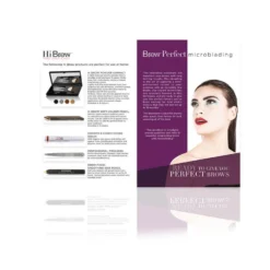 Brow Perfect Microblading Salon Aftercare Leaflet, Pack of 50