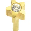 Caflon Regular Starstone Gold April Piercing Stud 1 pair