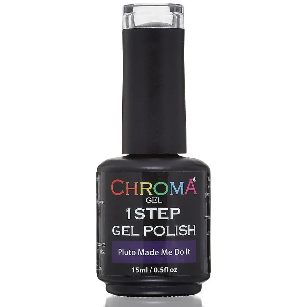 Chroma Gel One Step Gel Polish - White a Super Nova 15ml