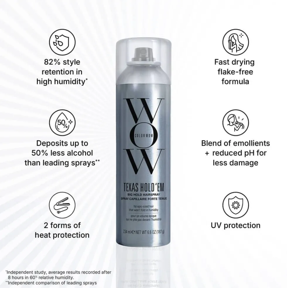 Color Wow Texas Hold 'em Big Hold Hairspray 234ml