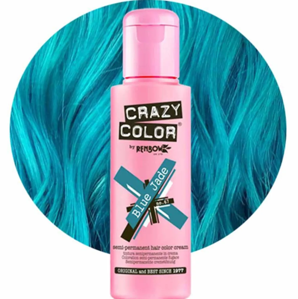 Crazy Color Semi Permanent Hair Colour Cream - Anarchy UV 100ml