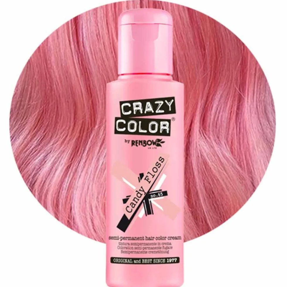 Crazy Color Semi Permanent Hair Colour Cream - Anarchy UV 100ml