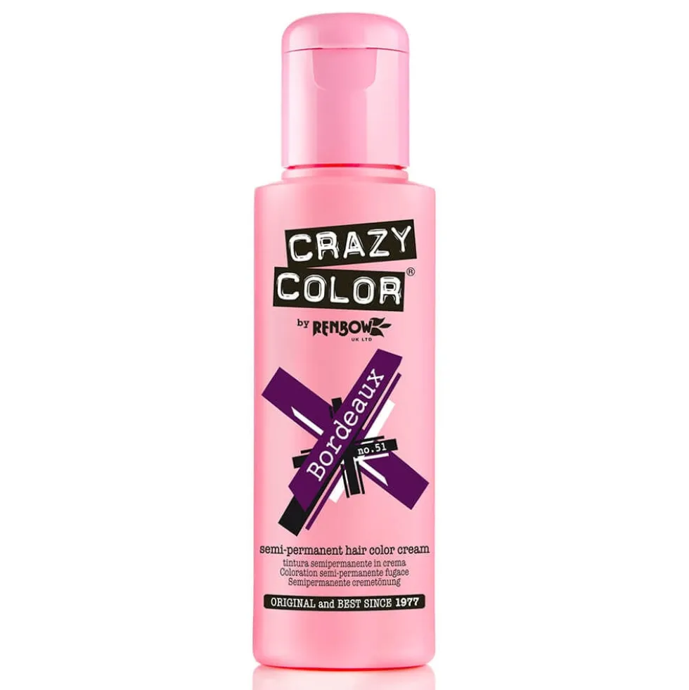 Crazy Color Semi Permanent Hair Colour Cream - Anarchy UV 100ml