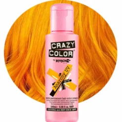 Crazy Color Semi Permanent Hair Colour Cream - Anarchy UV 100ml
