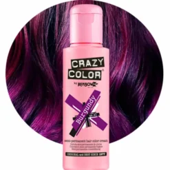 Crazy Color Semi Permanent Hair Colour Cream - Anarchy UV 100ml