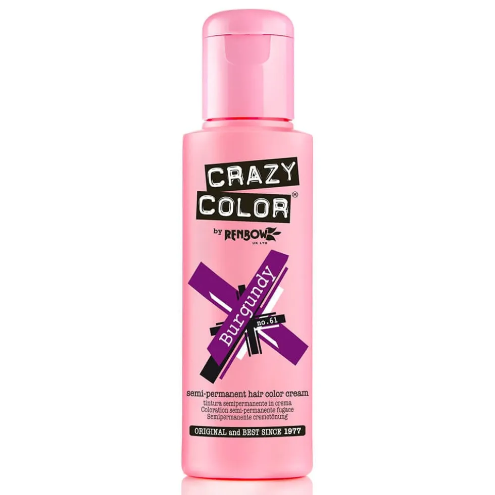 Crazy Color Semi Permanent Hair Colour Cream - Anarchy UV 100ml