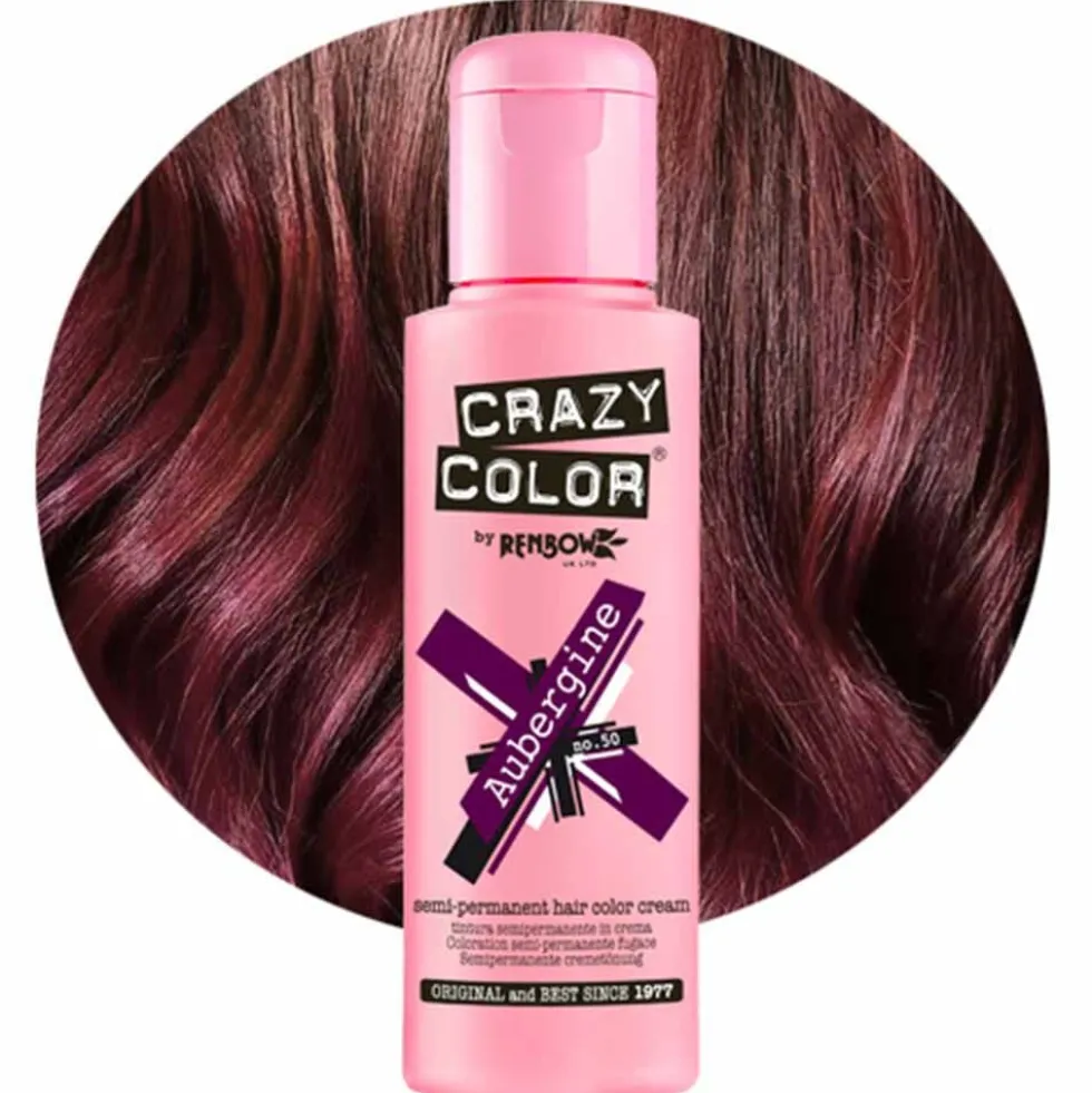 Crazy Color Semi Permanent Hair Colour Cream - Anarchy UV 100ml