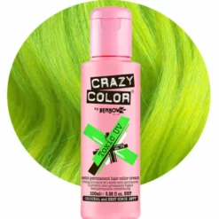 Crazy Color Semi Permanent Hair Colour Cream - Toxic UV 100ml