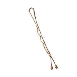 Crewe Orlando 2 Inch Wavy Hair Grips Brown Pack of 500