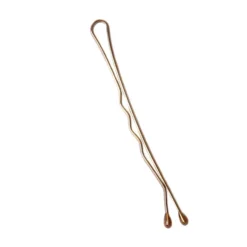 Crewe Orlando 2 Inch Wavy Hair Grips Brown Pack of 500