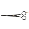 Dark Stag Straight Scissors Black & Gold DS1 7 Inch