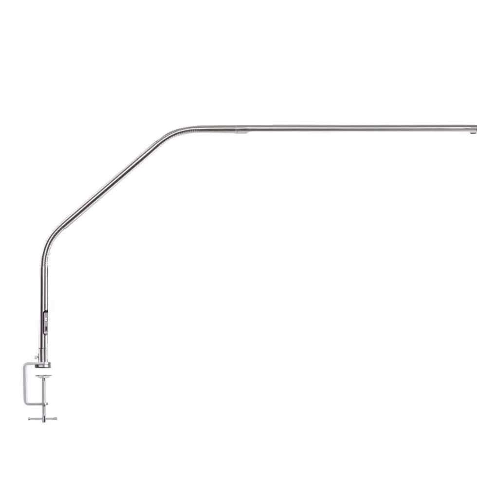 Daylight Slimline 4 Table Lamp - Brushed Steel