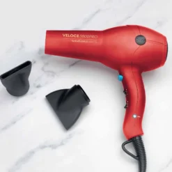 Diva Edit Veloce 3800 Pro Hair Dryer Red
