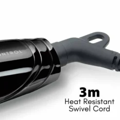 Diva Professional Styling Ultra Fast, Titanium Styler Black Edition