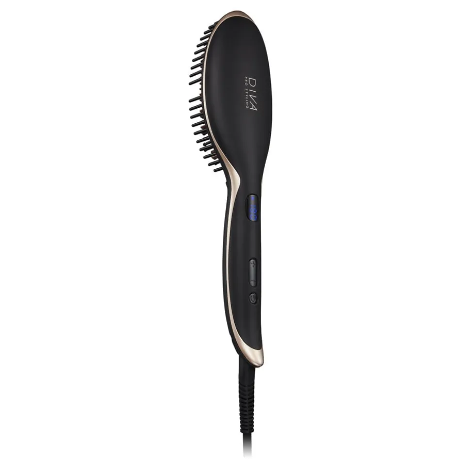 Diva Pro Styling Precious Metals Straight & Smooth Hair Brush