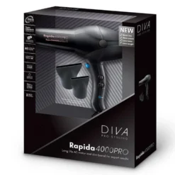 Diva Pro Styling Rapida 4000 Pro Hair Dryer Onyx