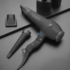 Diva Pro Styling Ultima 5000 Pro Hair Dryer Black