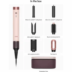 Dyson Airwrap Coanda 2X Straight & Wavy Ceramic Pink and Gold