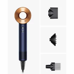 Dyson Supersonic™ Hair Dryer Curly and Coily - Prussian blue and Rich copper