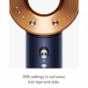 Dyson Supersonic™ Hair Dryer Straight and Wavy - Prussian Blue and Rich Copper