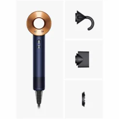 Dyson Supersonic™ Hair Dryer Straight and Wavy - Prussian Blue and Rich Copper