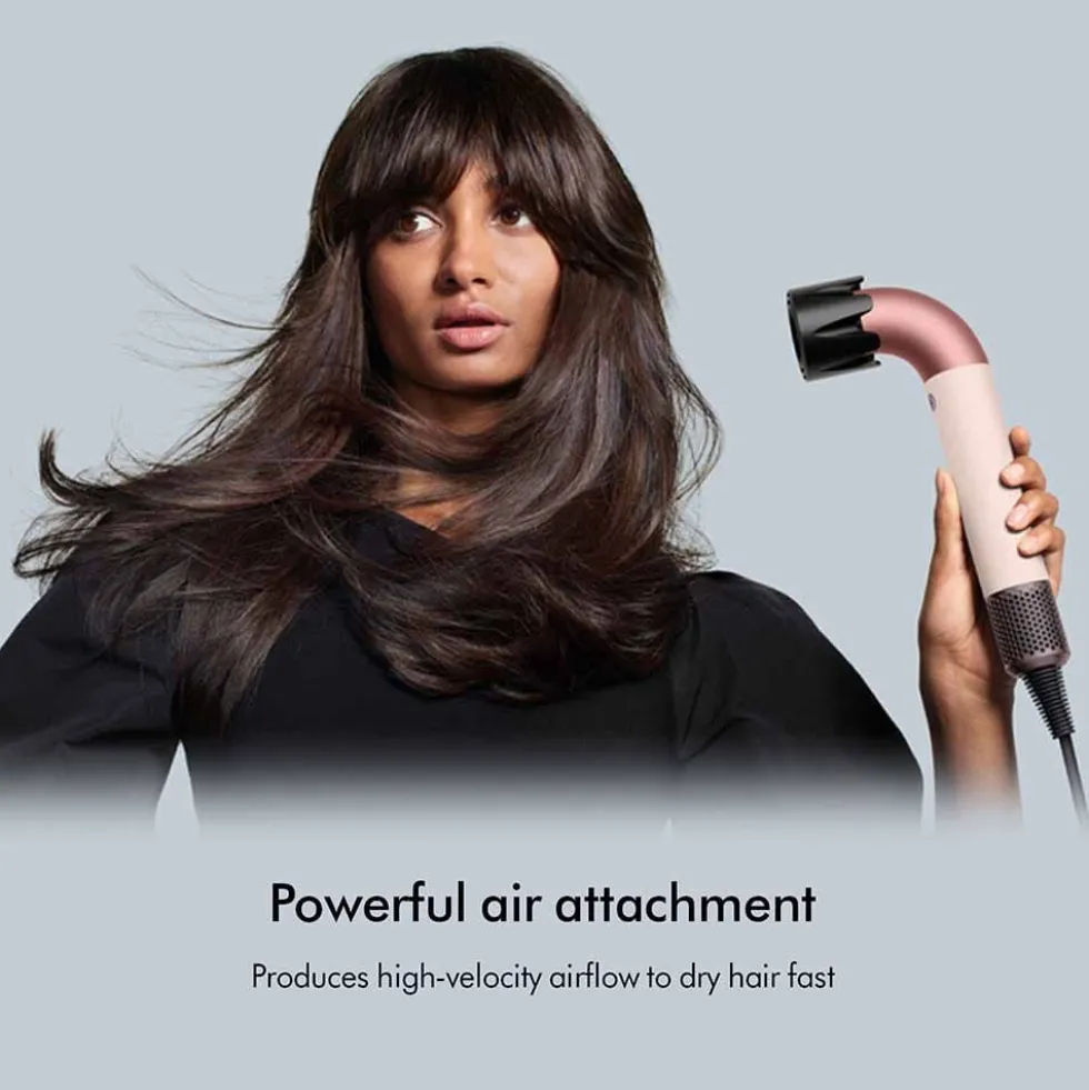 Dyson Supersonic r™ Straight+Wavy Hair Dryer - Ceramic Pink and Rose Gold