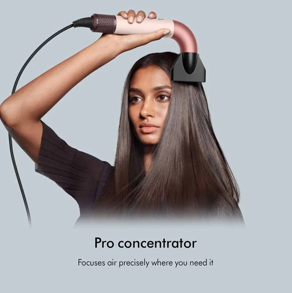 Dyson Supersonic r™ Straight+Wavy Hair Dryer - Ceramic Pink and Rose Gold
