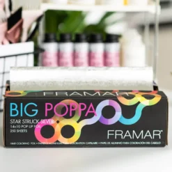 Framar Big Poppa Star Struck Silver Pop-Up Foil Sheets, 14x10 inch, Pack of 250