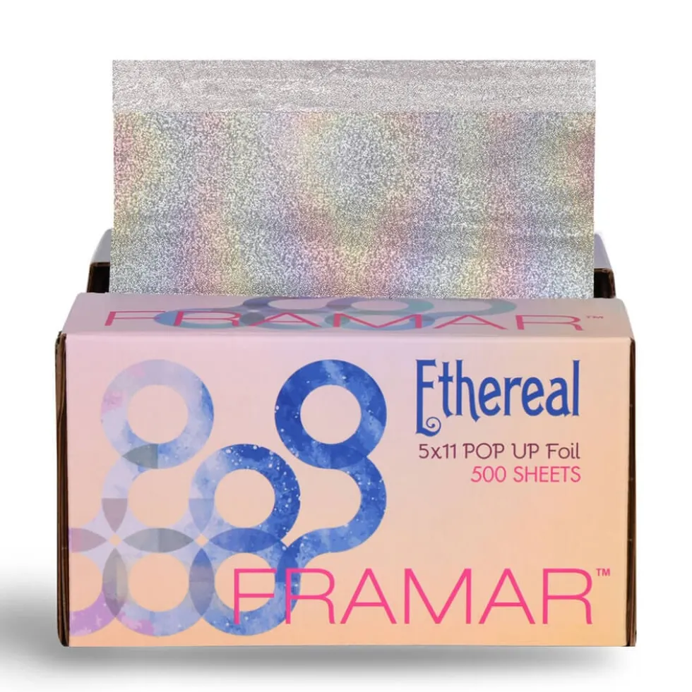 Framar Etheral Pop-Up Hair Foil Sheets, 5x11 inch, Pack of 500