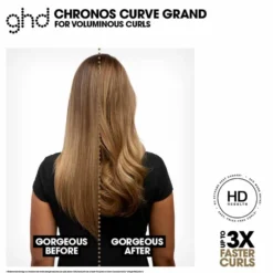 ghd Chronos Curve Grand Tong, Black