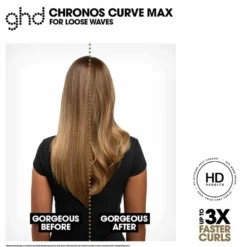 ghd Chronos Curve Max Wand, Black
