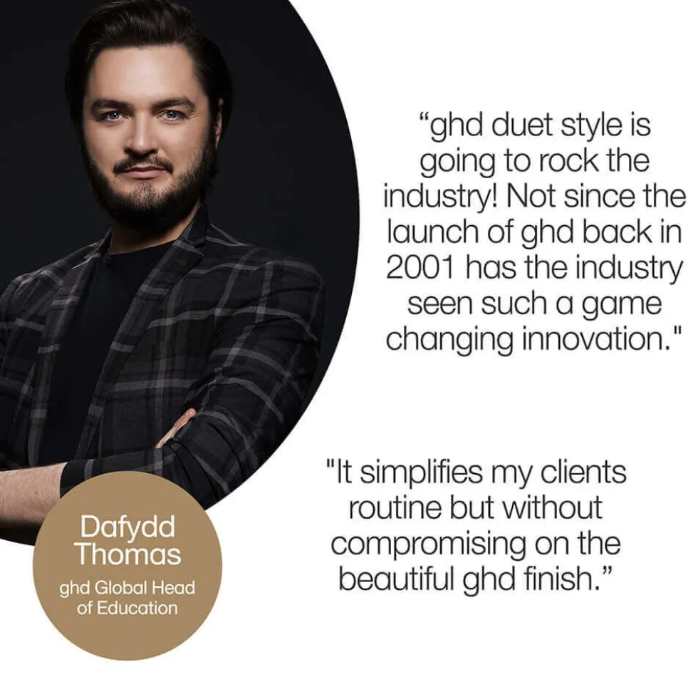 ghd Duet Style 2-in-1 Hot Air Styler Black